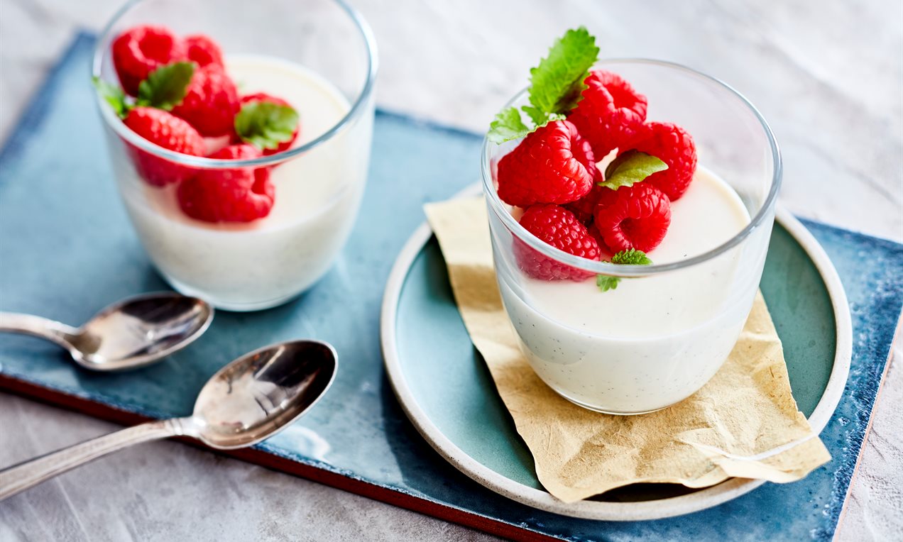 Panna Cotta s okusom vanilije Recept | Dr. Oetker