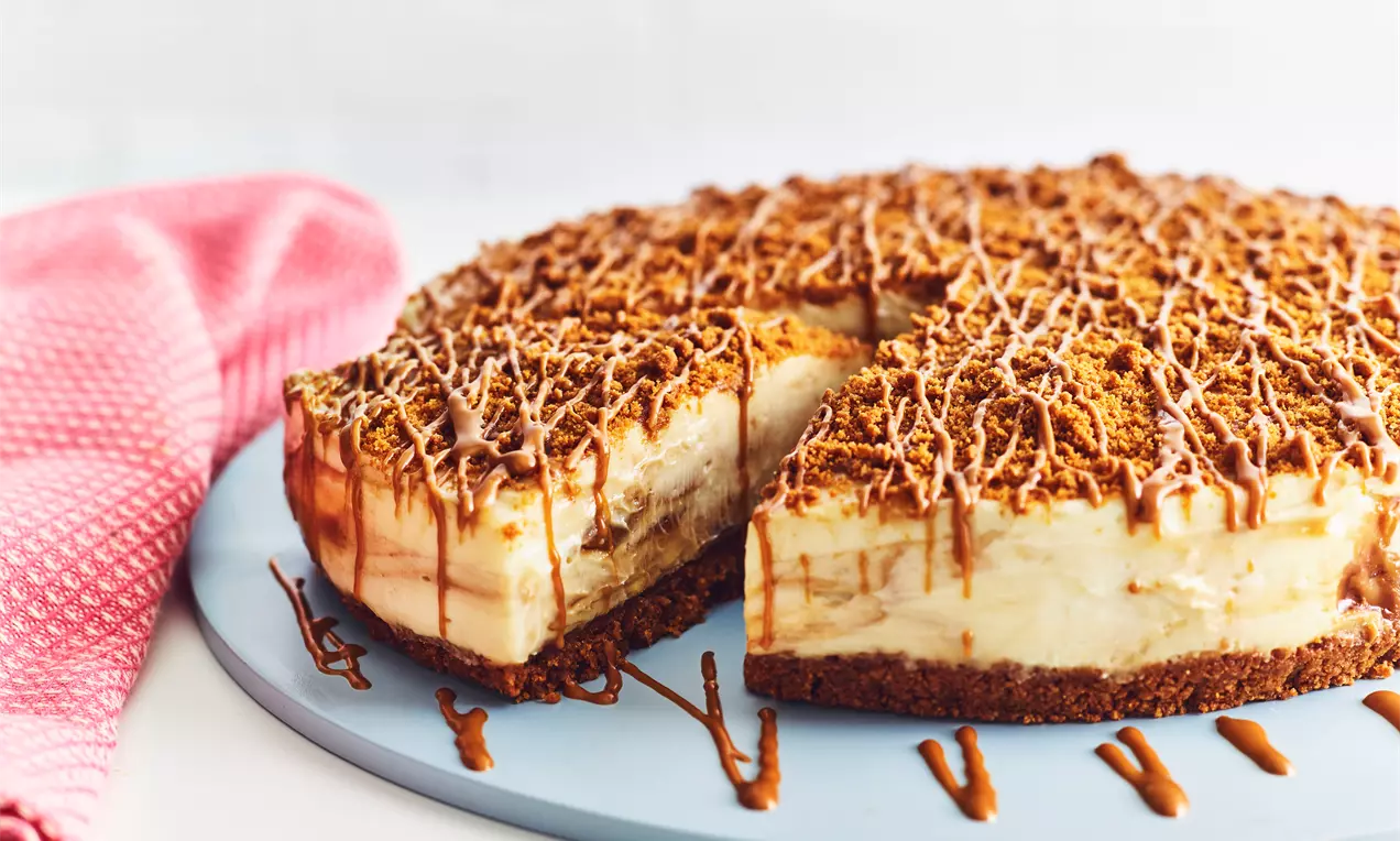cheesecake bez pečenja s karamelom